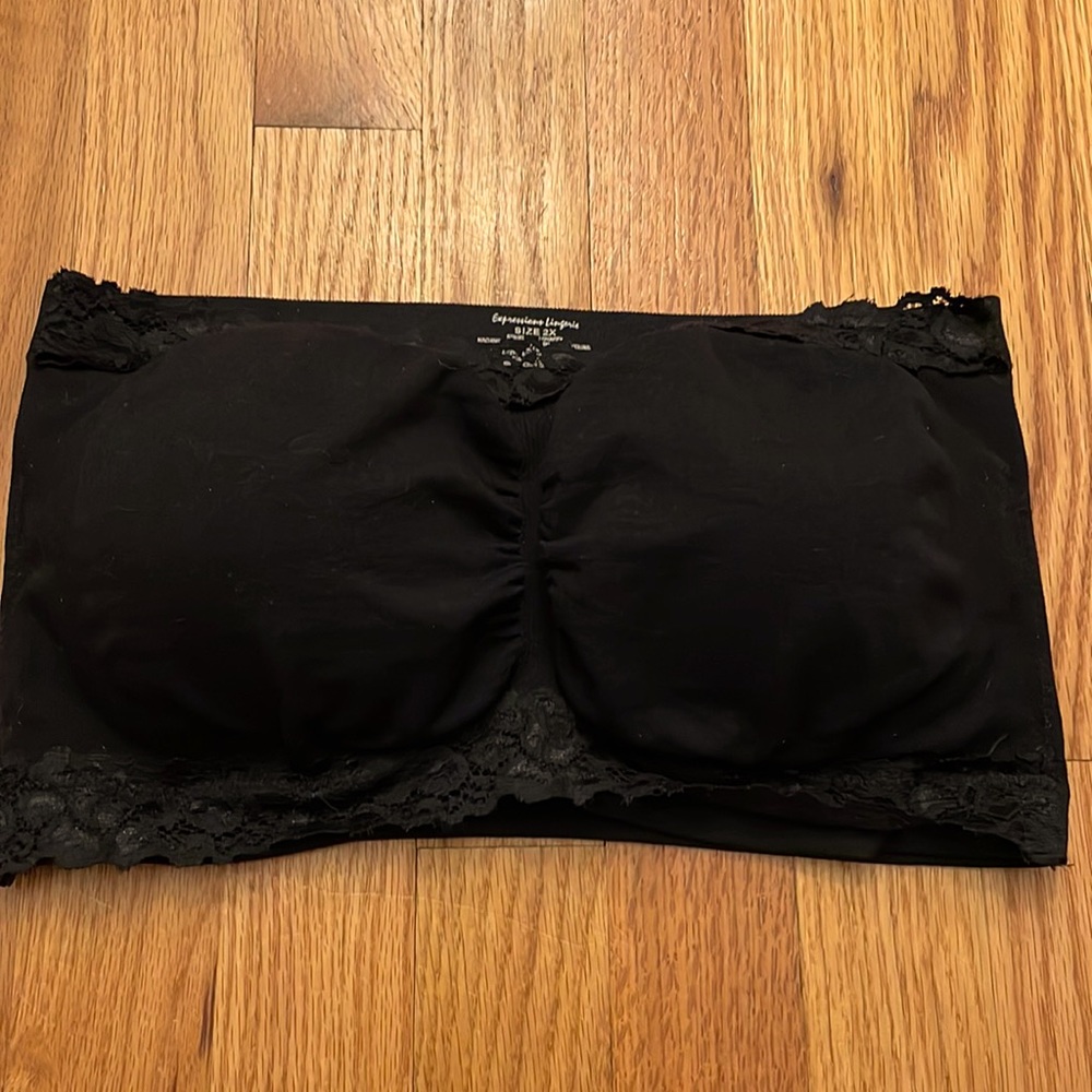 Expressions Lingerie Strapless Bandeau Bralette